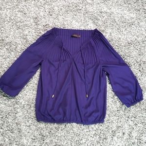 The Limited purple blouse in size Small